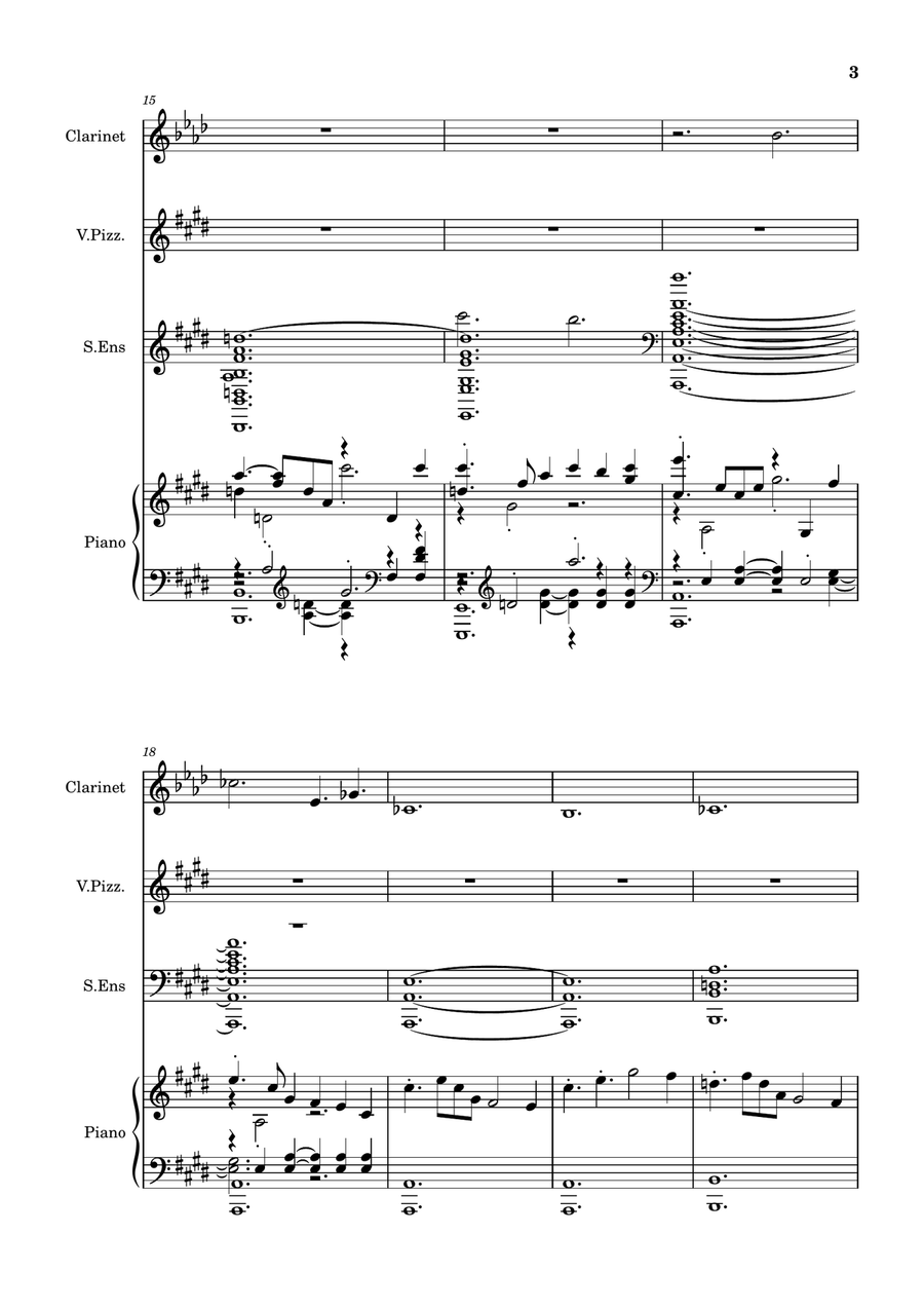 Piano Improvisation 23 Piano Improvisation 23 Full Orchestra scores gallery preview page 3