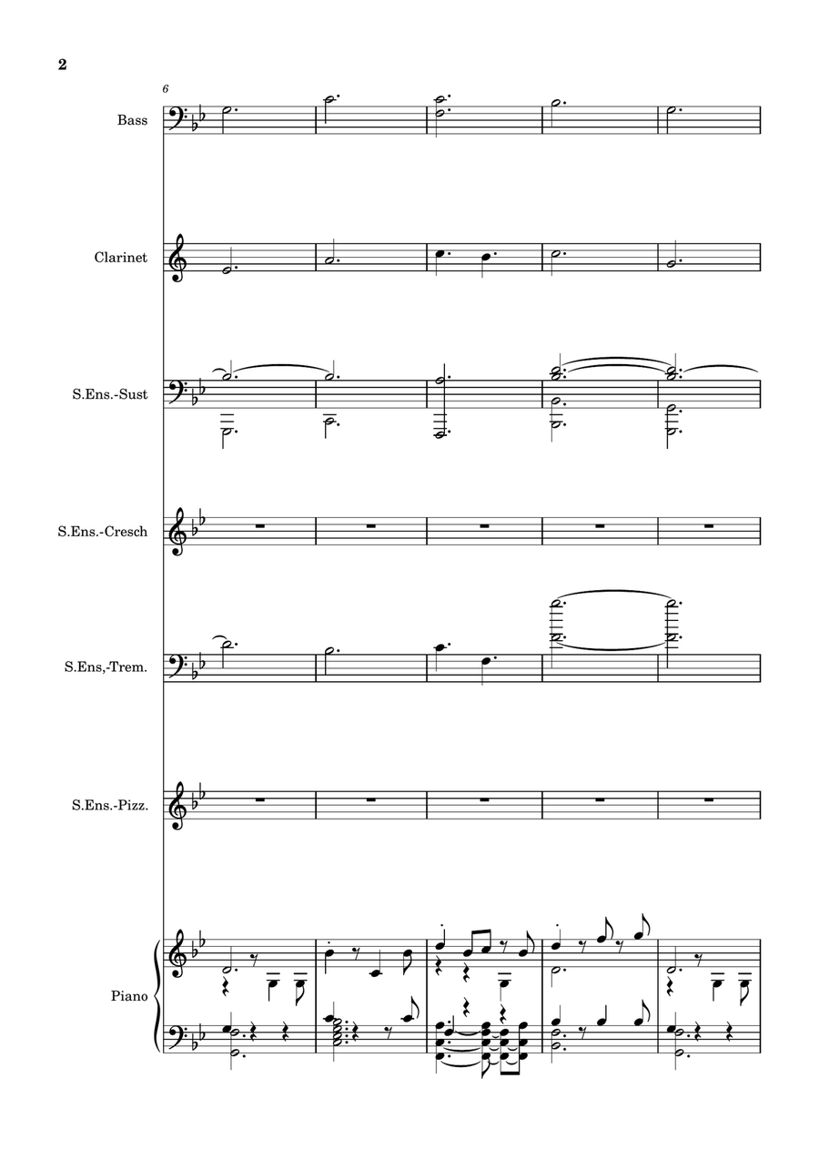 Piano Improvisation 24 Piano Improvisation 24 Full Orchestra scores gallery preview page 2