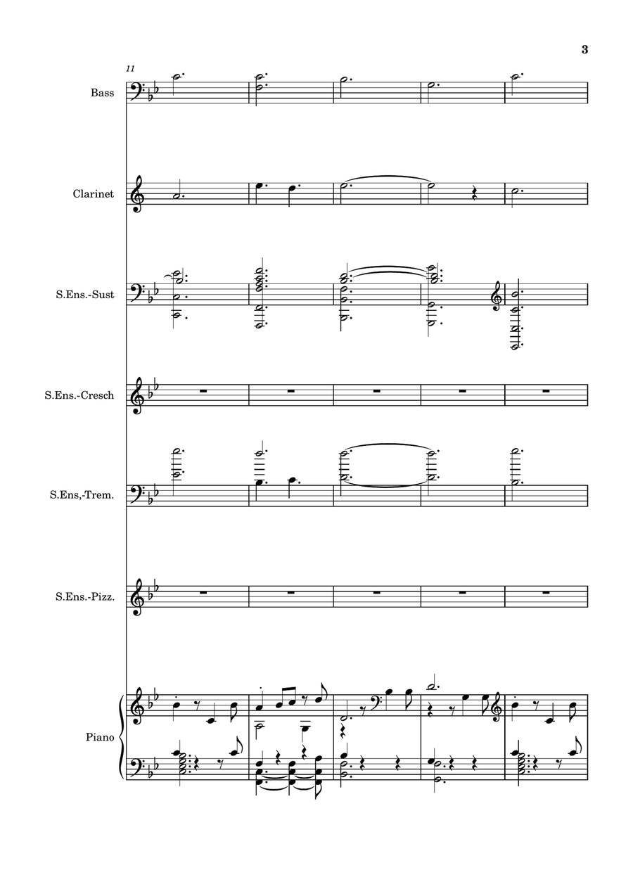Piano Improvisation 24 Piano Improvisation 24 Full Orchestra scores gallery preview page 3