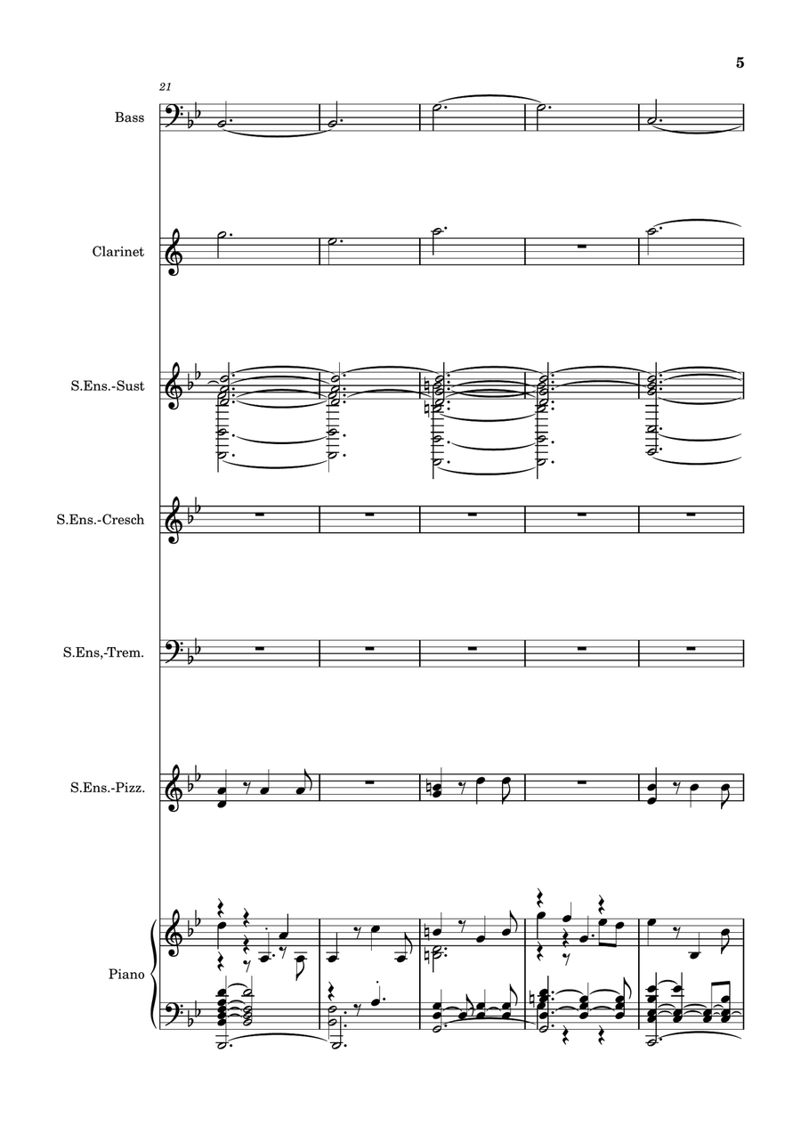 Piano Improvisation 24 Piano Improvisation 24 Full Orchestra scores gallery preview page 5