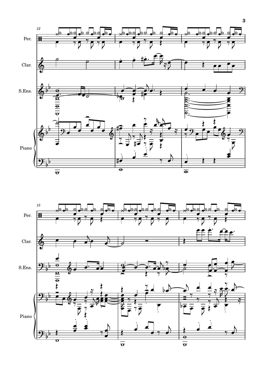 I'm saying that I Love You Full Orchestra scores gallery preview page 3