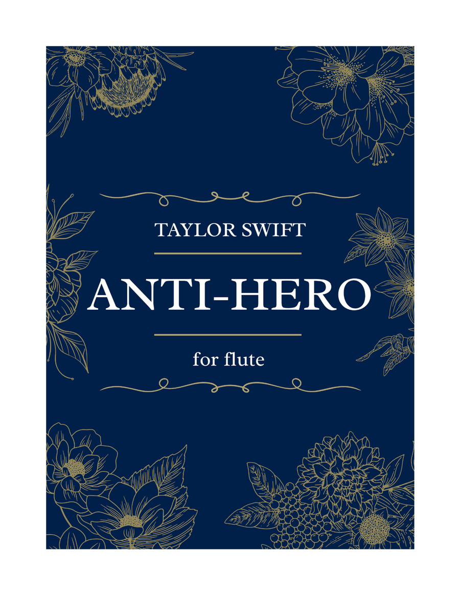 Anti-Hero Flute Solo scores gallery preview page 1