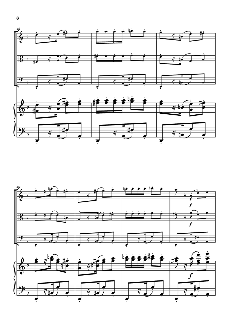 Habanera from Carmen - String Trio String Trio scores gallery preview page 6