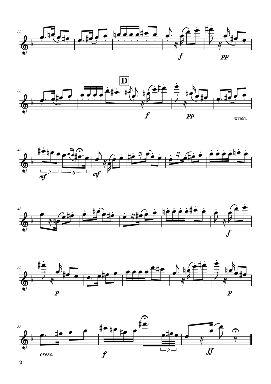 Habanera from Carmen - Woodwind Quartet Woodwind Quartet scores gallery preview page 6