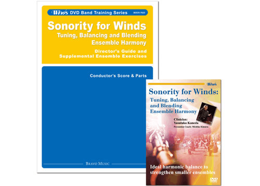 Combination Set of Sonority for Winds - Director's Guide and DVD Concert Band scores gallery preview page 1