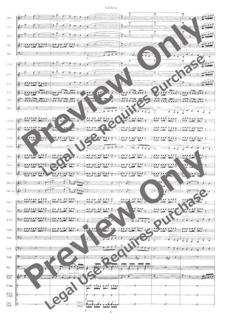 Gelato con caffé Gelato con caffé Concert Band scores gallery preview page 3