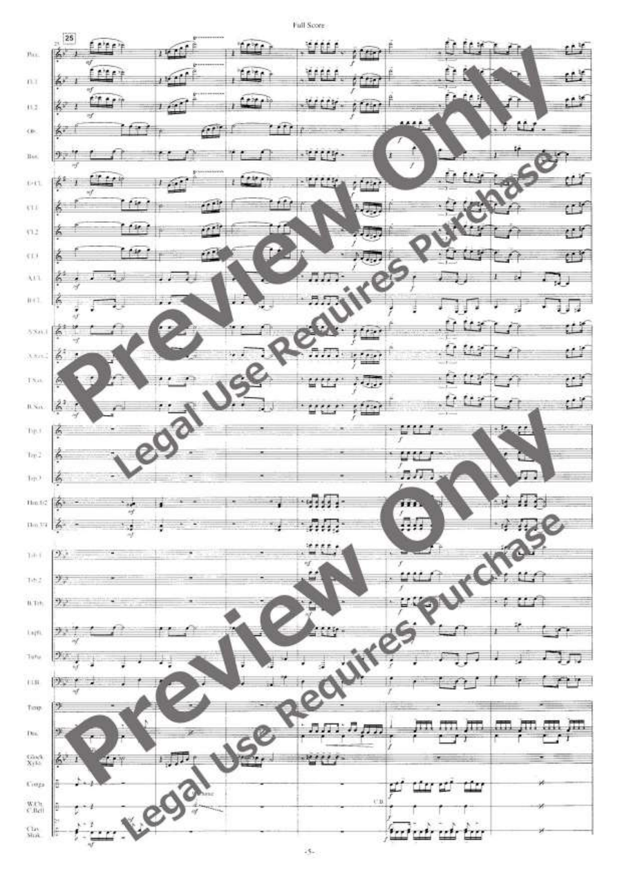 Gelato con caffé Gelato con caffé Concert Band scores gallery preview page 6