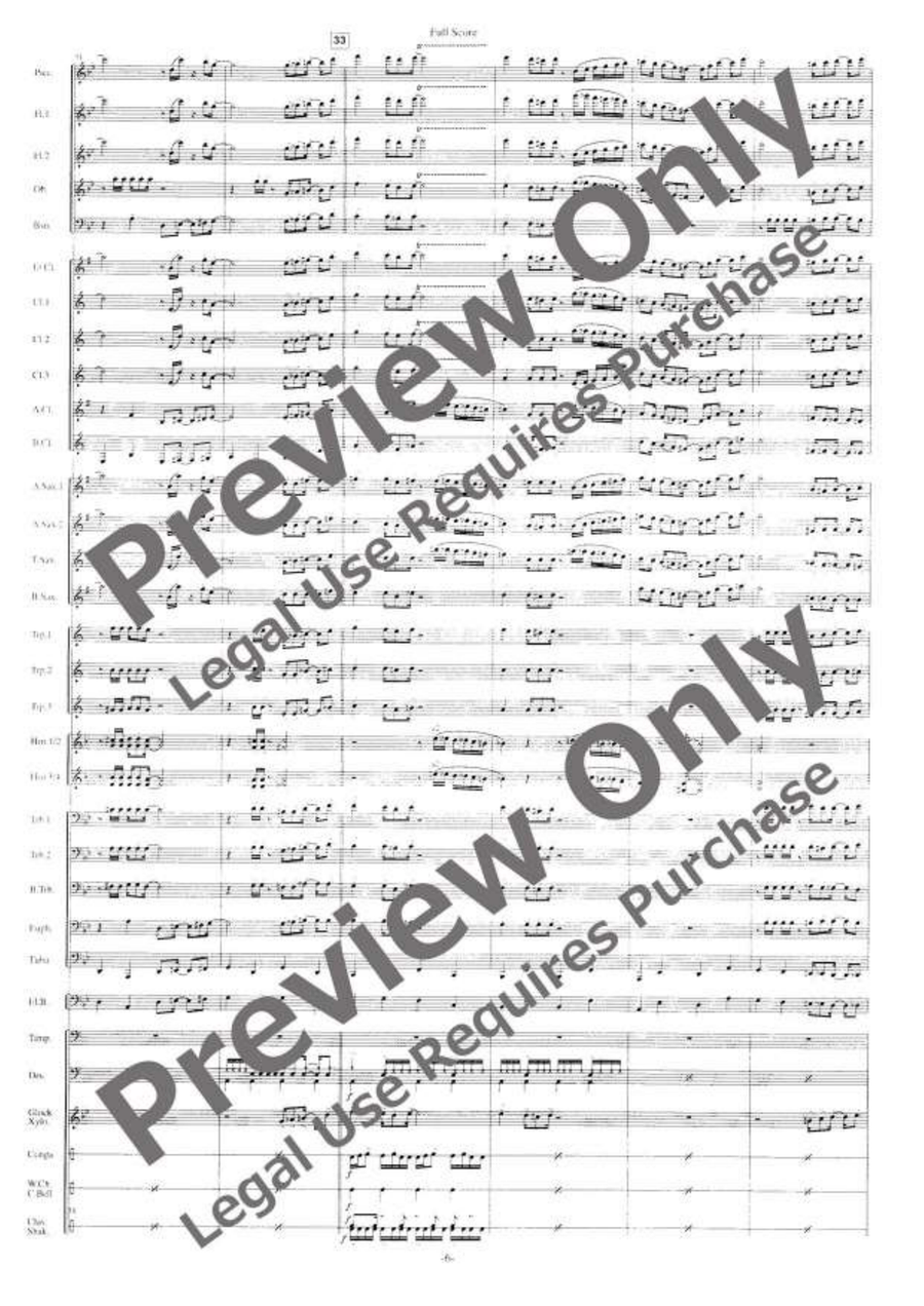 Gelato con caffé Gelato con caffé Concert Band scores gallery preview page 7