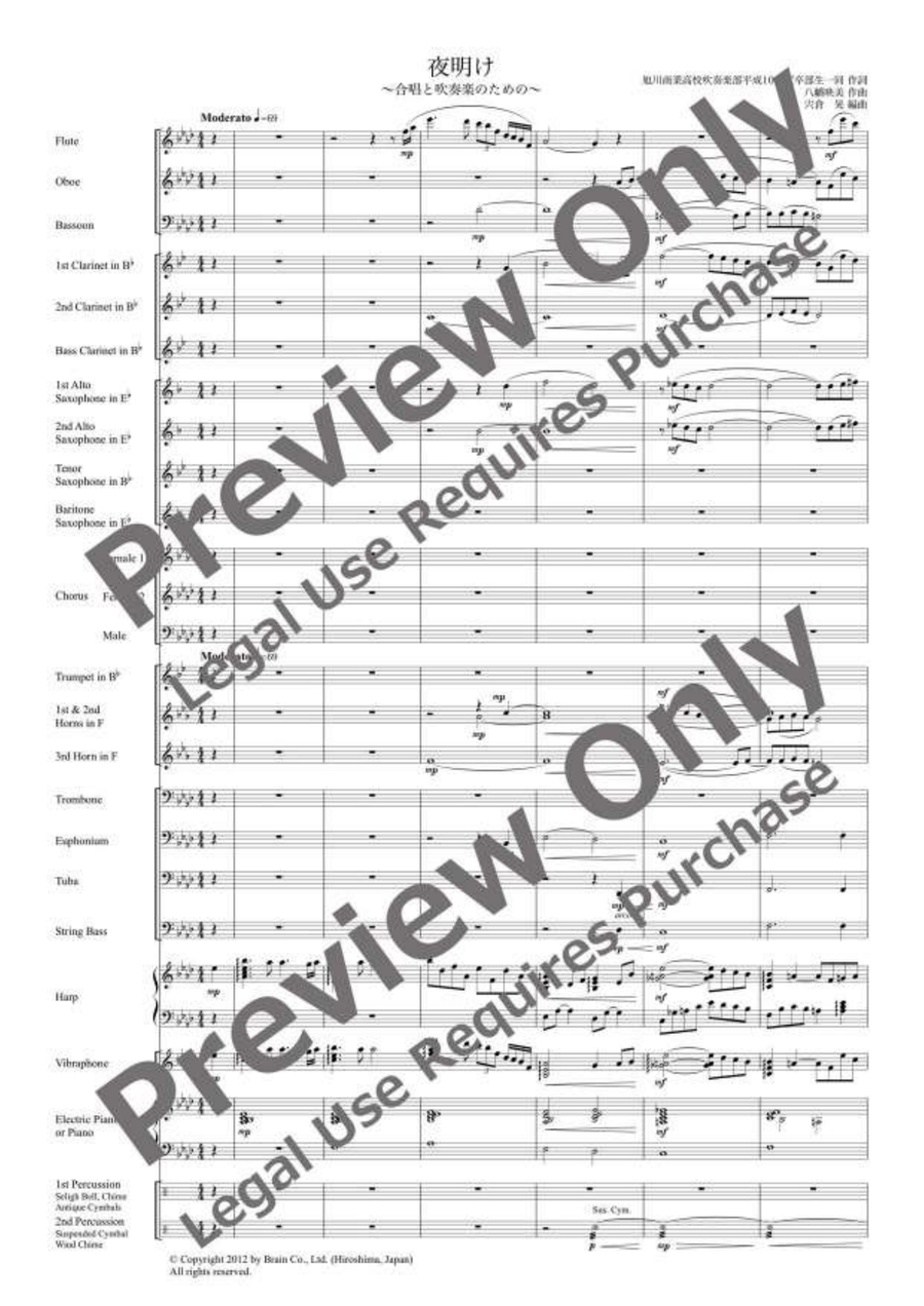 Dawn Dawn Choir scores gallery preview page 2