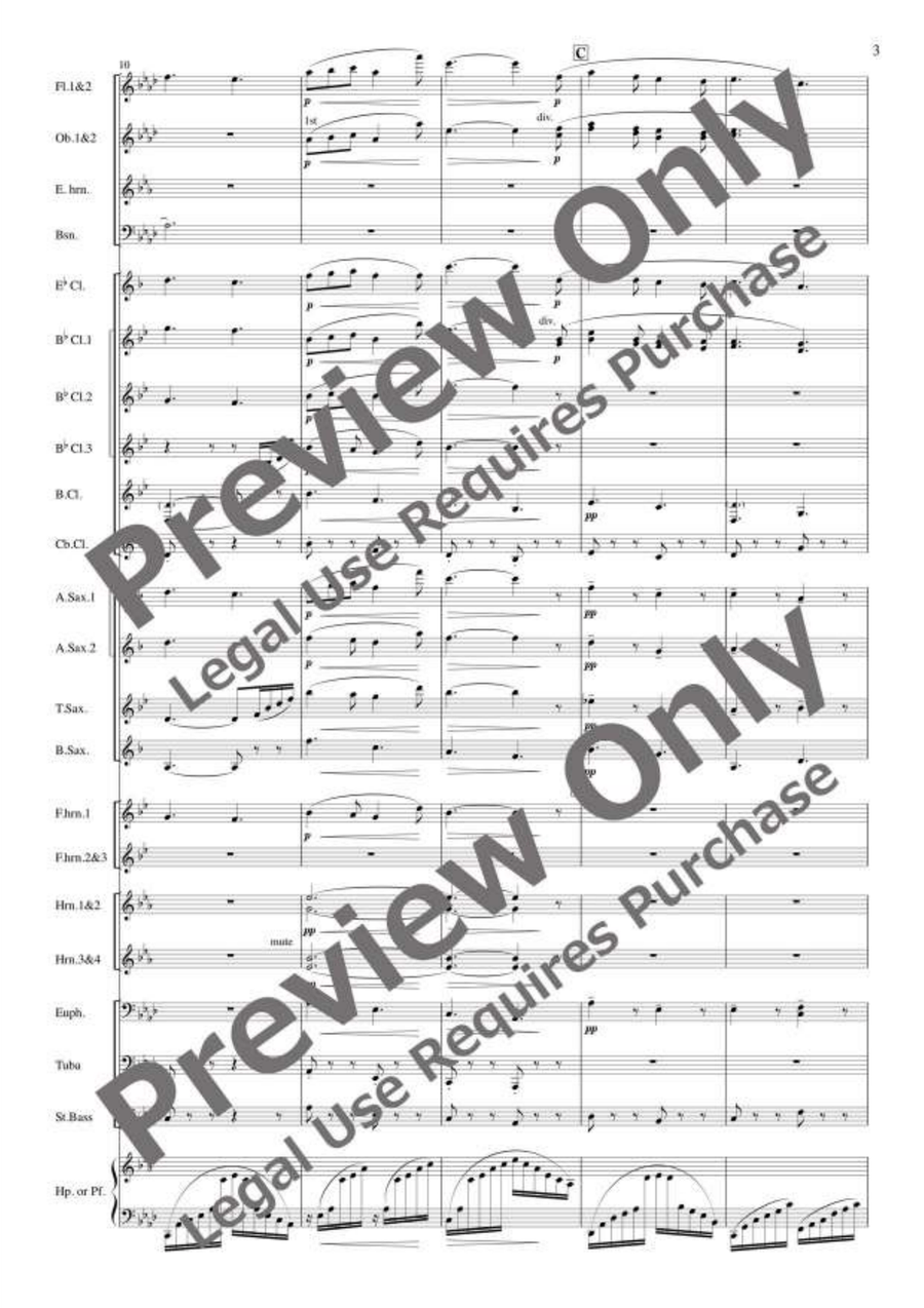 O mio babbino caro O mio babbino caro Concert Band scores gallery preview page 4