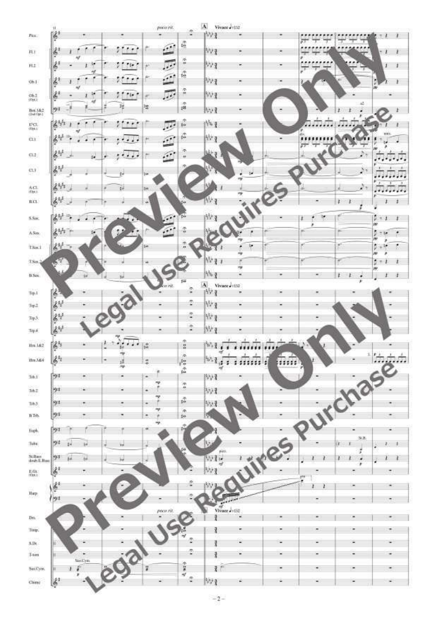 Dreams Unlimited Dreams Unlimited Concert Band scores gallery preview page 3