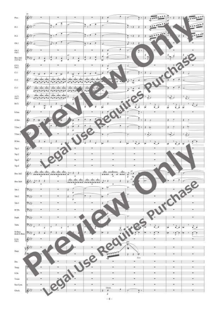 Dreams Unlimited Dreams Unlimited Concert Band scores gallery preview page 5