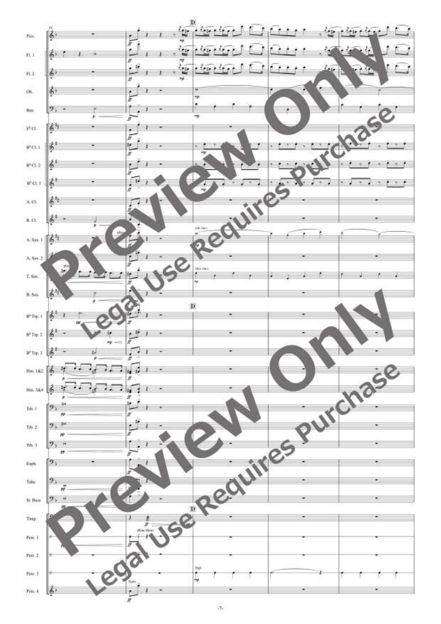 Mozartesque March Mozartesque March Concert Band scores gallery preview page 8