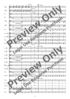 Theme from Jupiter, The Planets Concert Band scores gallery preview page 5