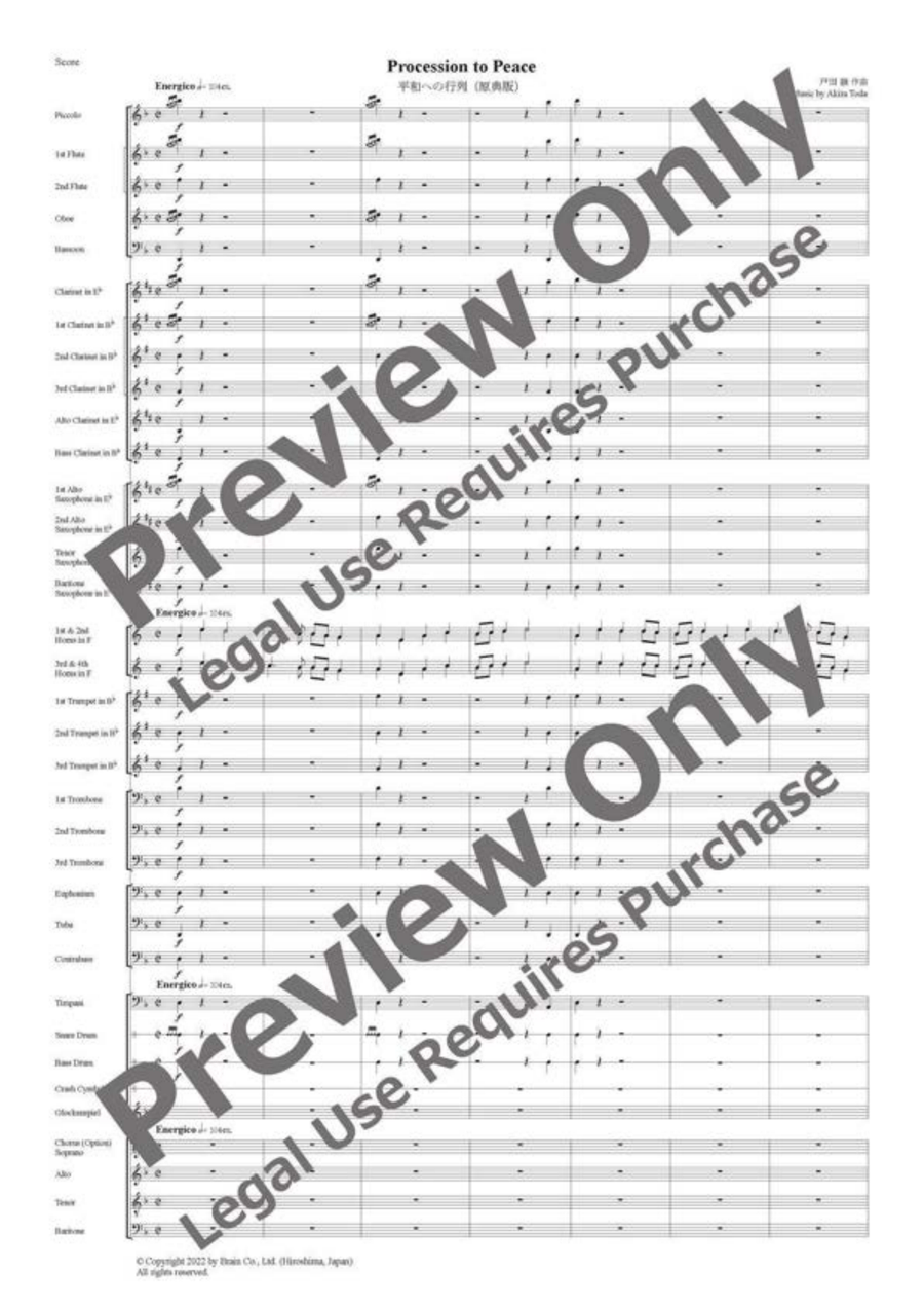 Prayer to Peace Prayer to Peace Choir scores gallery preview page 2