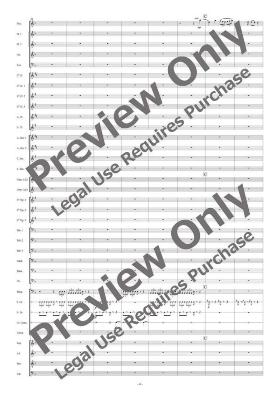 Prayer to Peace Prayer to Peace Choir scores gallery preview page 5