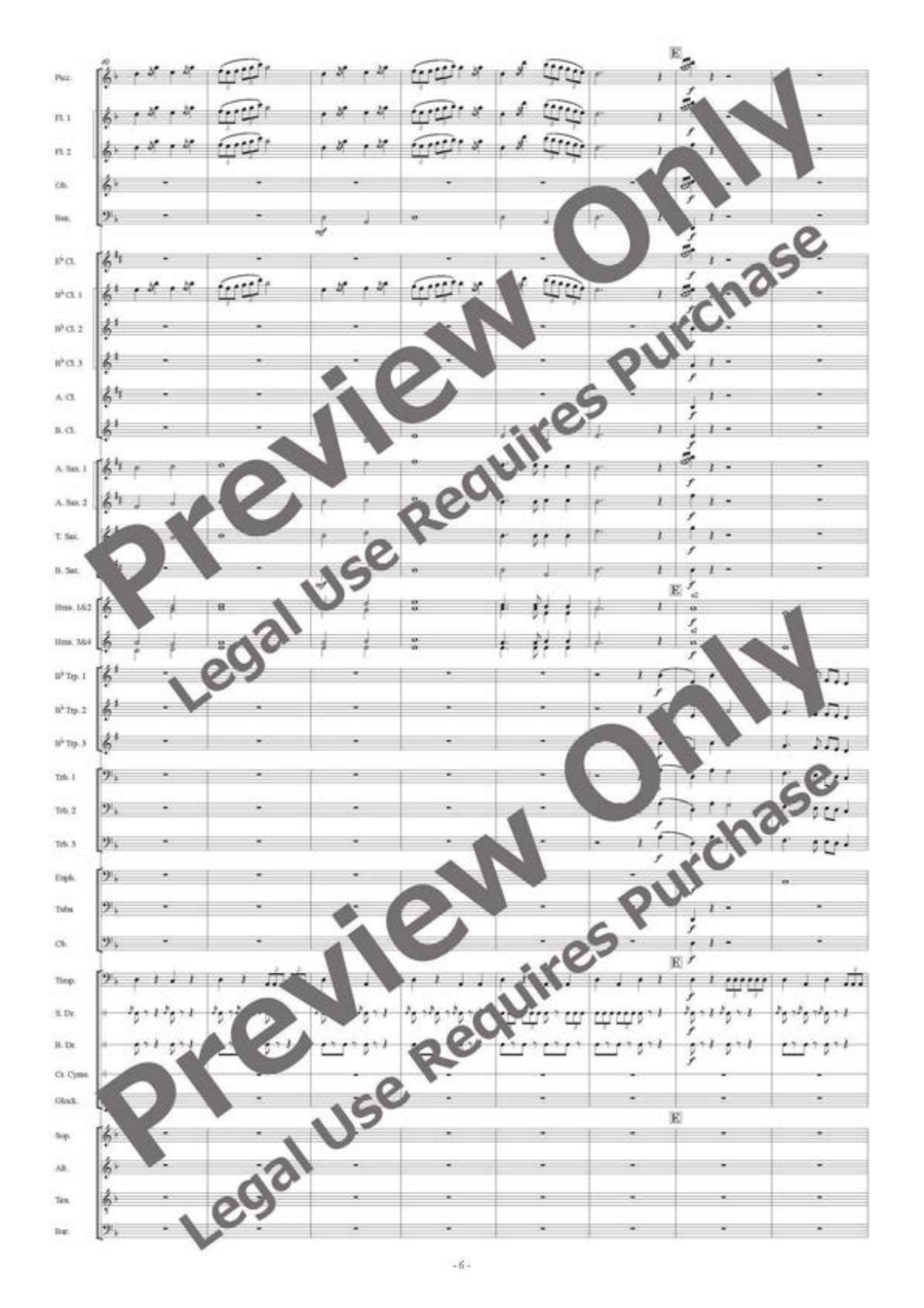 Prayer to Peace Prayer to Peace Choir scores gallery preview page 7