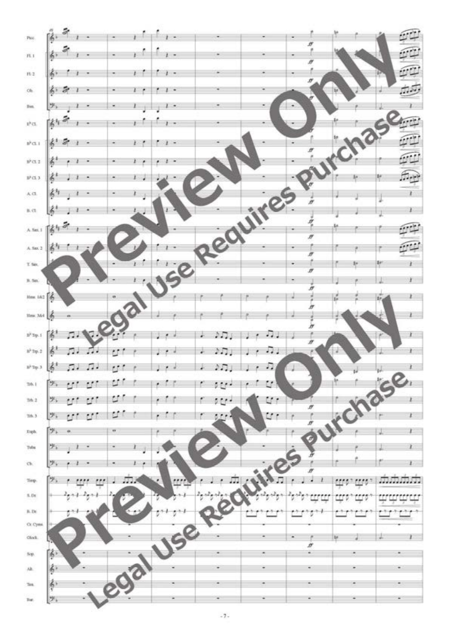 Prayer to Peace Prayer to Peace Choir scores gallery preview page 8