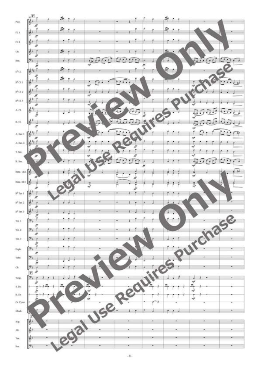 Prayer to Peace Prayer to Peace Choir scores gallery preview page 9
