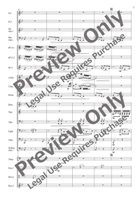 Three Preludes for Wind Ensemble Concert Band scores gallery preview page 4