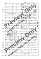 Three Preludes for Wind Ensemble Concert Band scores gallery preview page 5