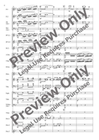 Three Preludes for Wind Ensemble Concert Band scores gallery preview page 7