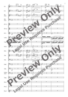 Three Preludes for Wind Ensemble Concert Band scores gallery preview page 8