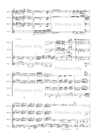 Burlesca - Clarinet Quartet Clarinet Quartet scores gallery preview page 8