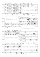 Urbanscape - Clarinet Quartet Clarinet Quartet scores gallery preview page 6
