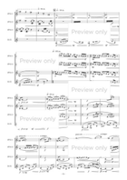 Urbanscape - Clarinet Quartet Clarinet Quartet scores gallery preview page 7