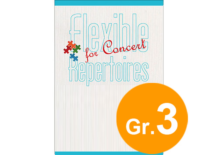 Foster Songs Fantasy - Flexible Band 5 Parts & Percussion B-Flat Clarinet scores gallery preview page 1