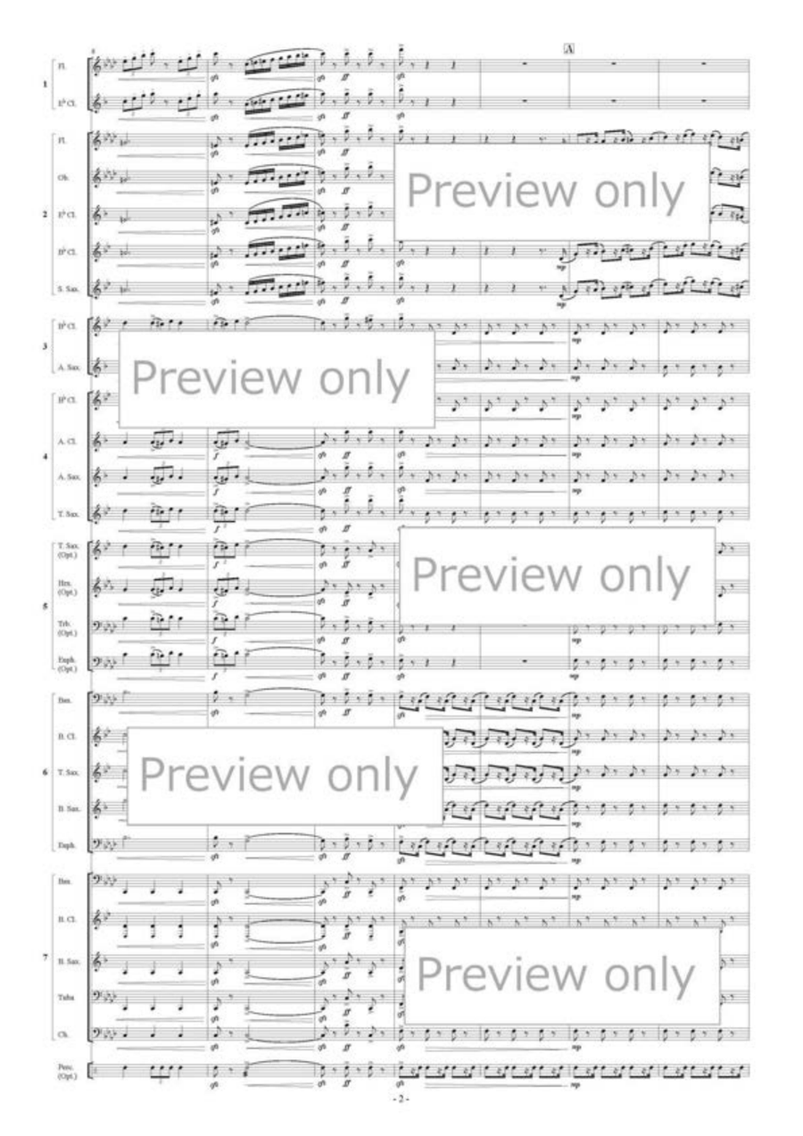 Mazurka for Flexible Ensemble B-Flat Clarinet scores gallery preview page 3