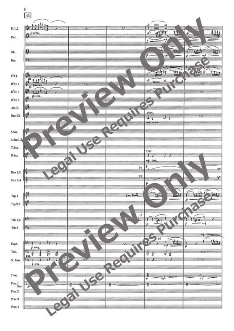 St. John's Night St. John's Night Concert Band scores gallery preview page 8
