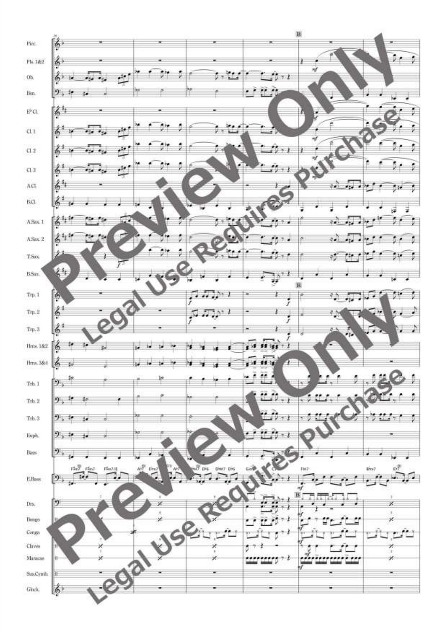 Viva Massima Viva Massima Concert Band scores gallery preview page 6