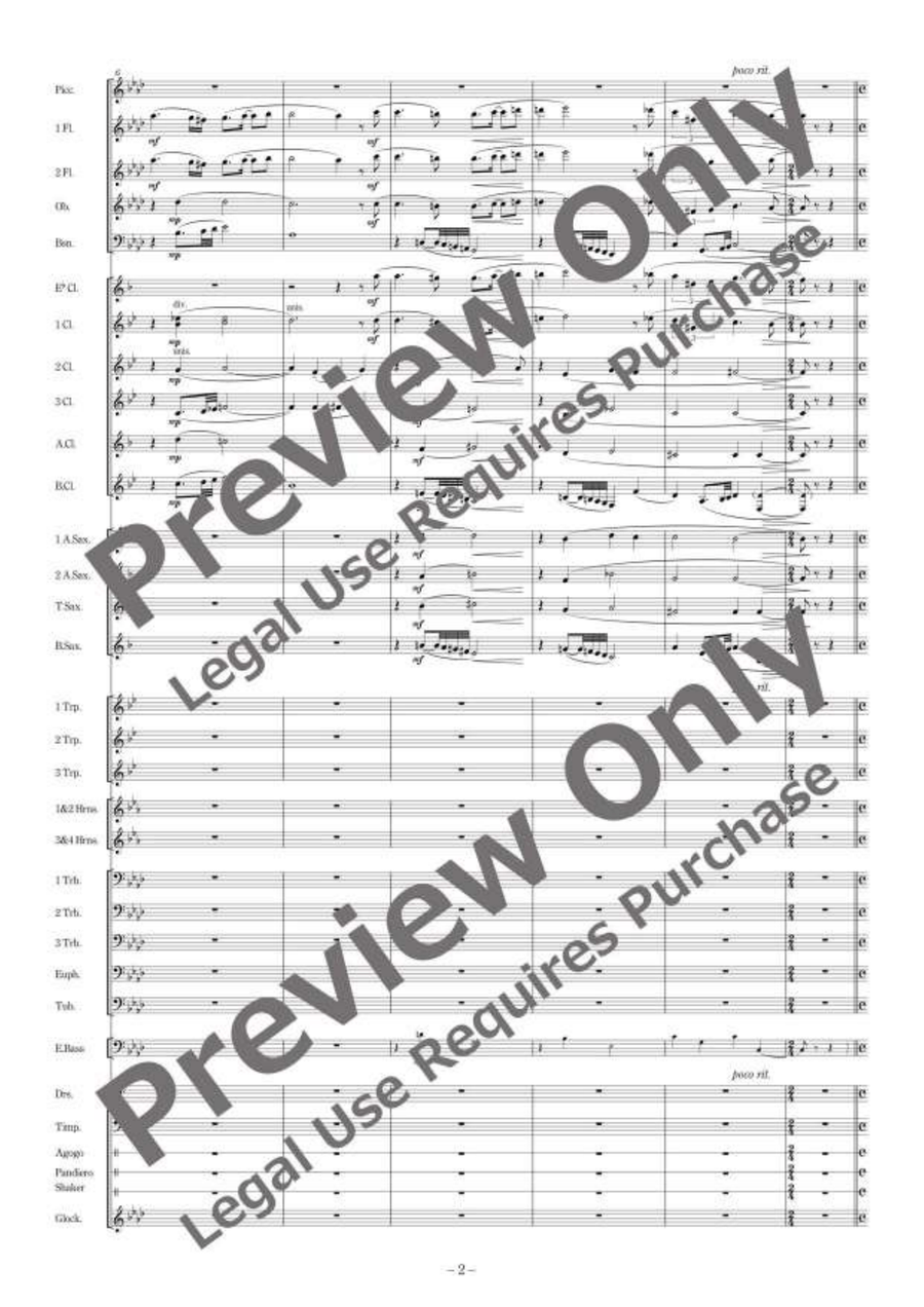 Claudio Concert Band - Sheet Music page 3