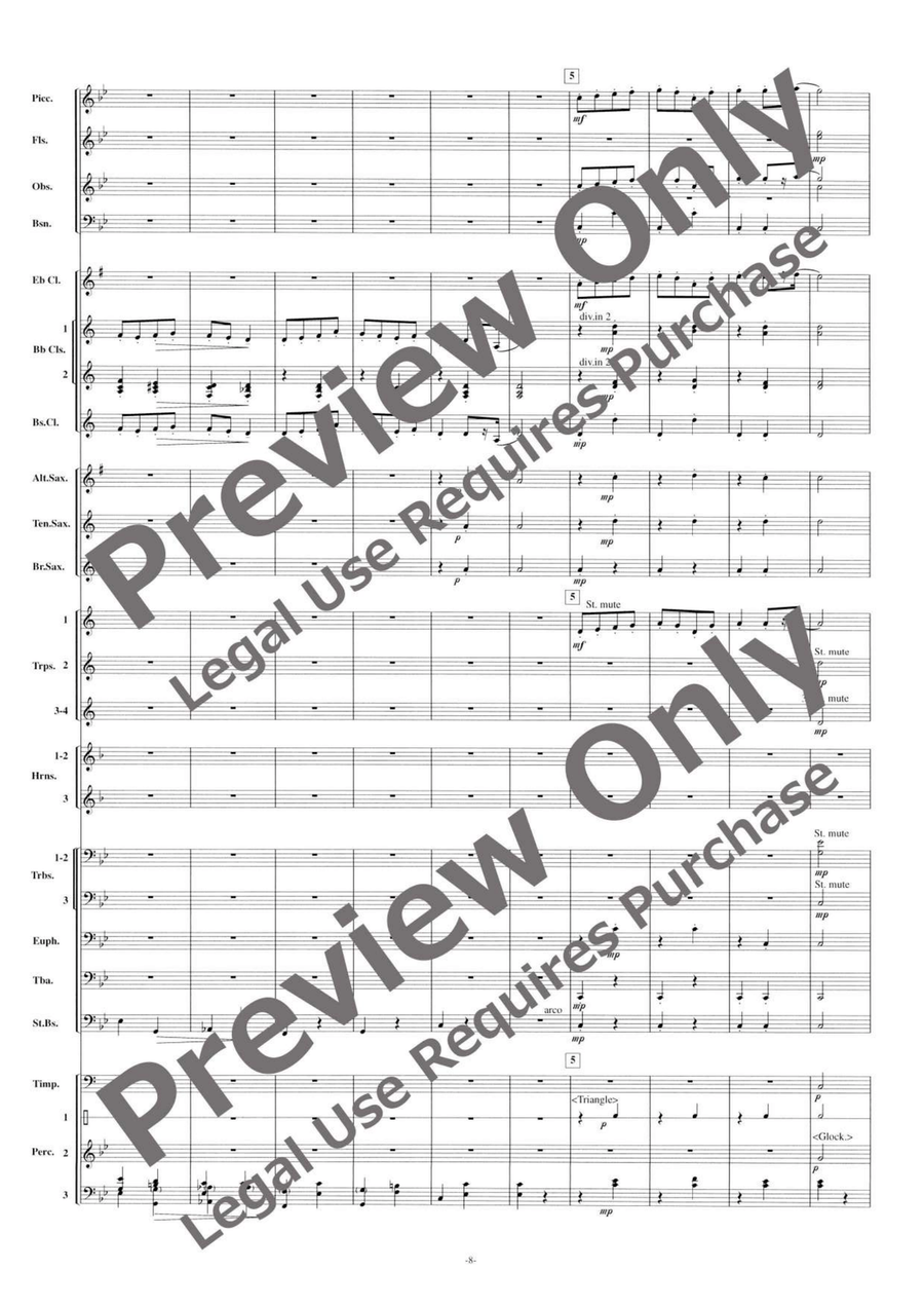 Jocuri Poporale Romanesti Concert Band scores gallery preview page 9