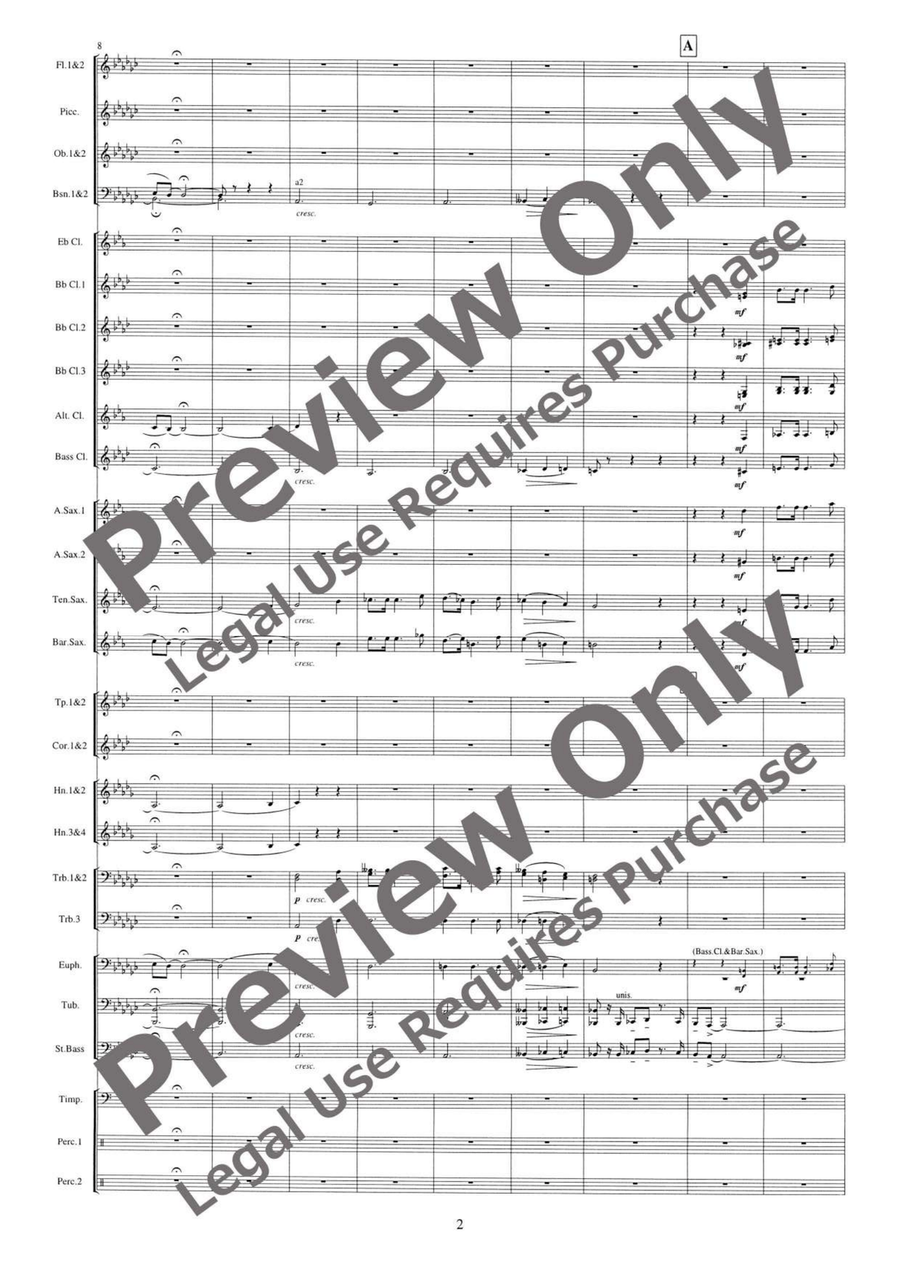 Huntingtower Huntingtower Concert Band scores gallery preview page 3
