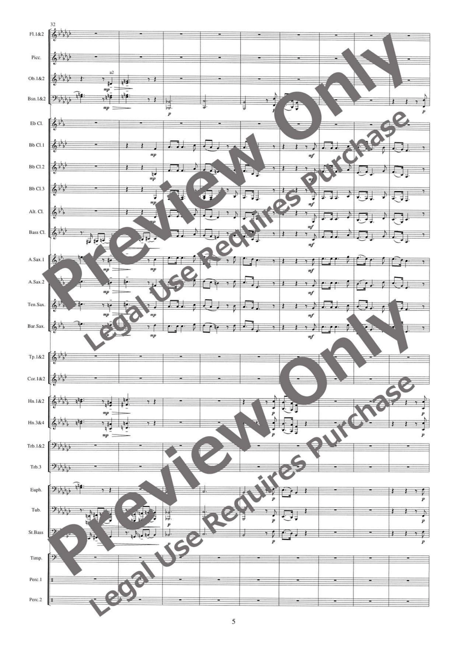 Huntingtower Huntingtower Concert Band scores gallery preview page 6