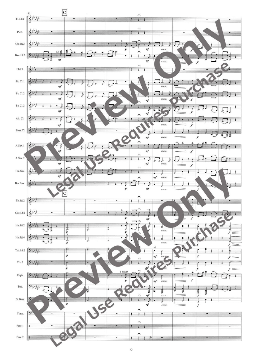 Huntingtower Huntingtower Concert Band scores gallery preview page 7