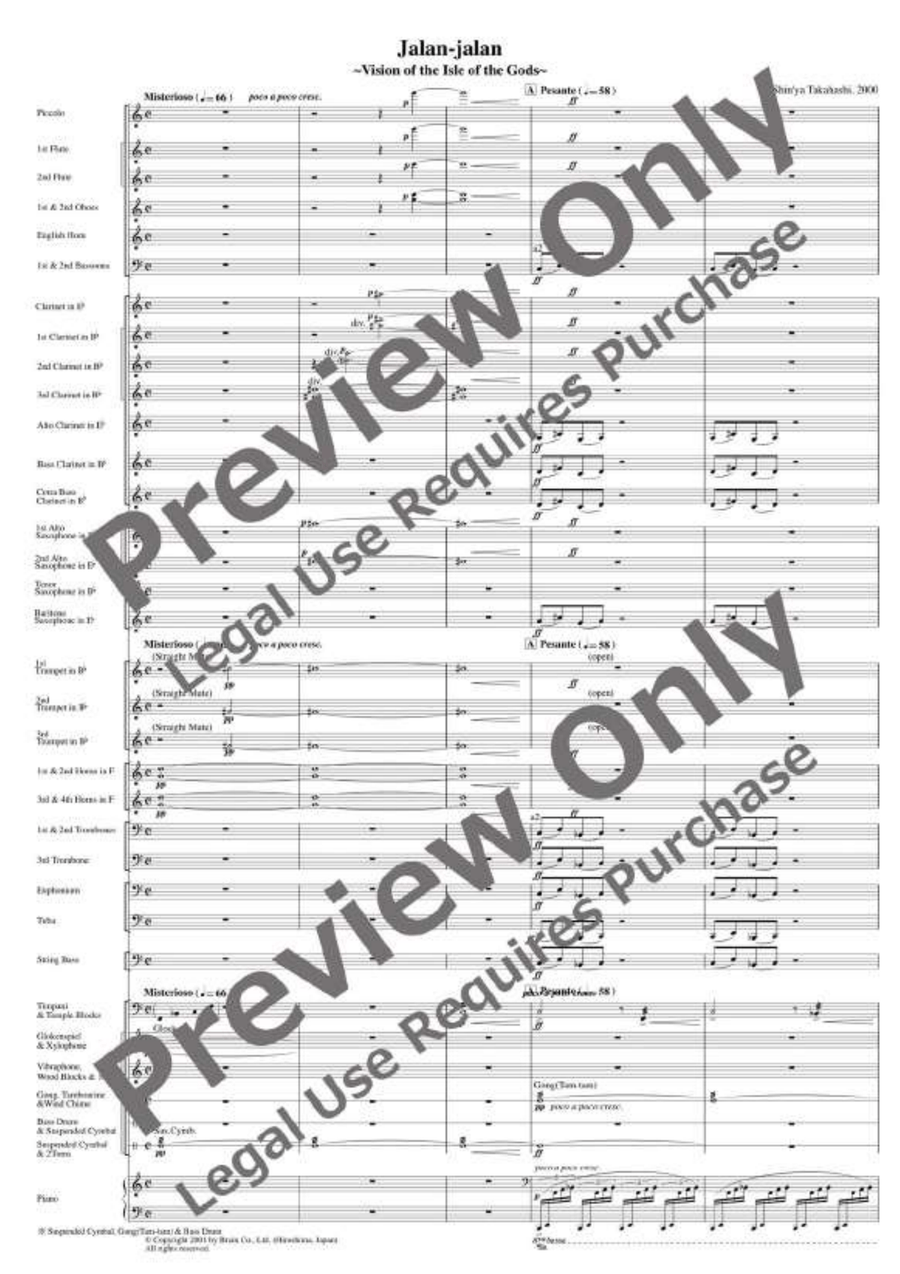 Jalan-jalan [Full Instrumentation] Concert Band - Sheet Music page 2