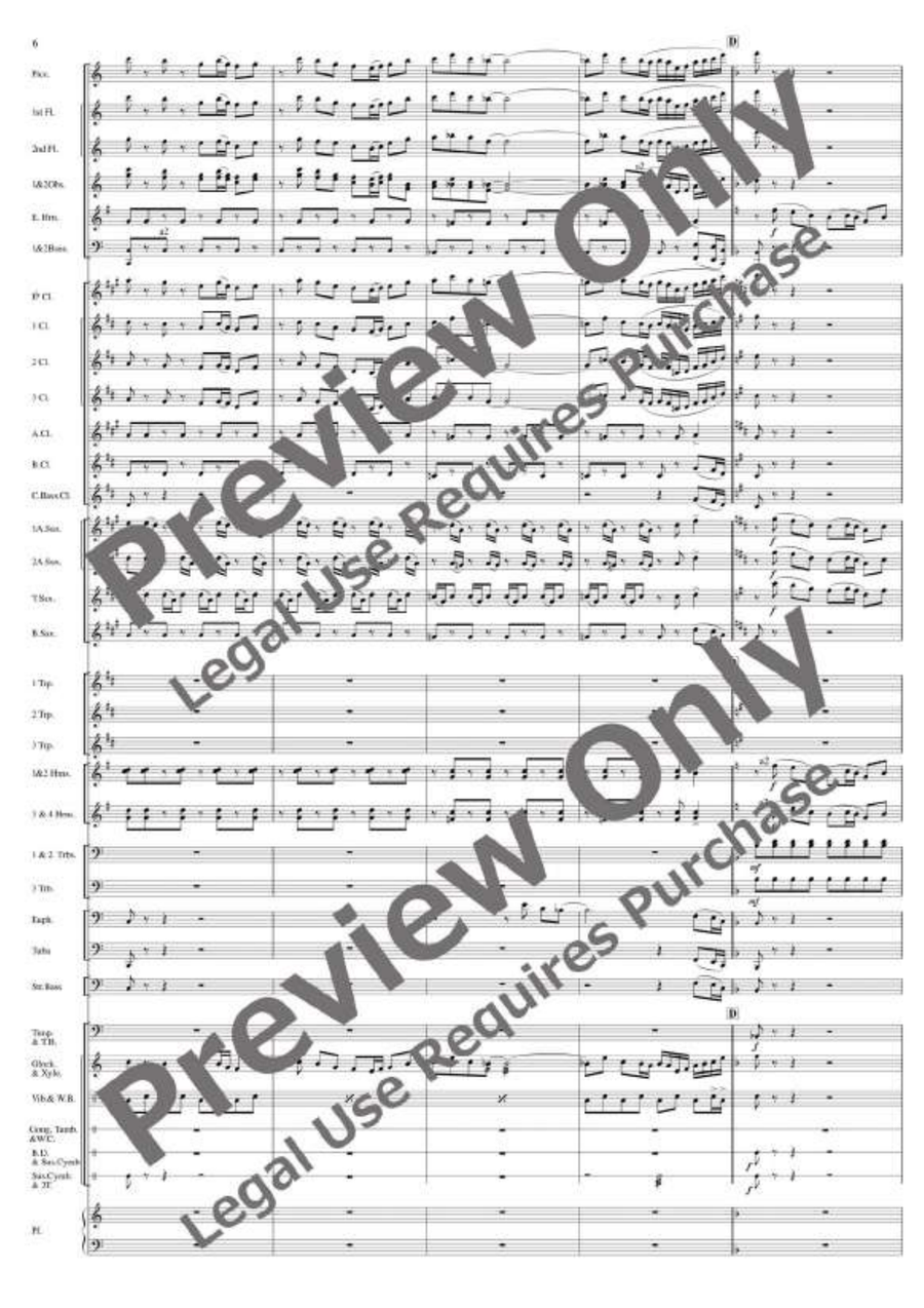 Jalan-jalan [Full Instrumentation] Concert Band - Sheet Music page 7