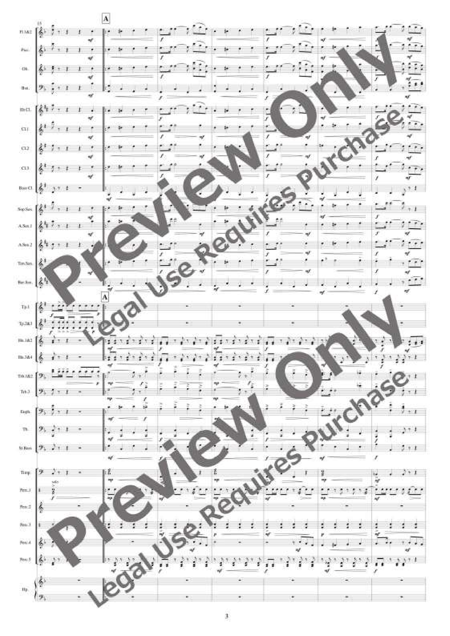 Der Vogelhändler (The Bird Seller) [Full Instrumentation] Concert Band - Sheet Music page 4