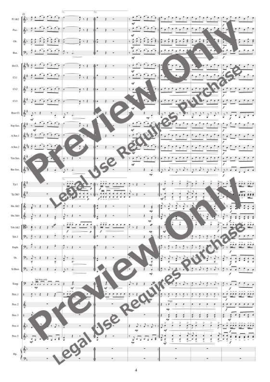 Der Vogelhändler (The Bird Seller) [Full Instrumentation] Concert Band - Sheet Music page 5