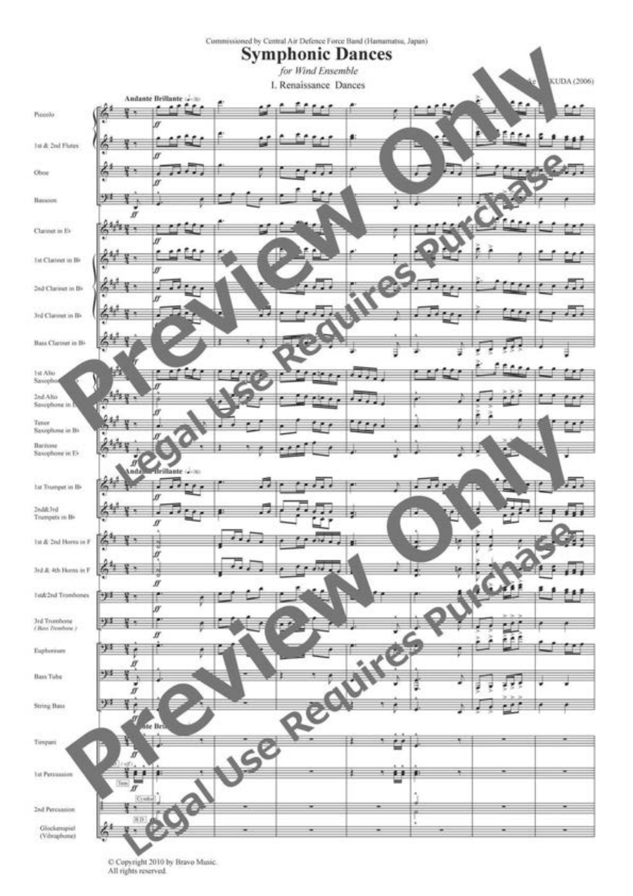 Tango Tango Concert Band scores gallery preview page 2
