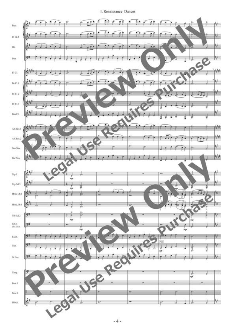 Tango Tango Concert Band scores gallery preview page 5