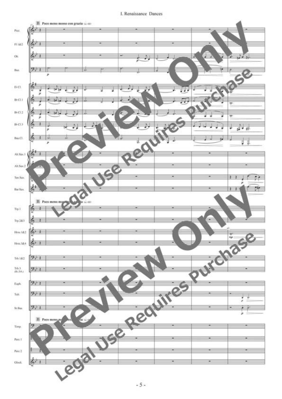 Tango Tango Concert Band scores gallery preview page 6