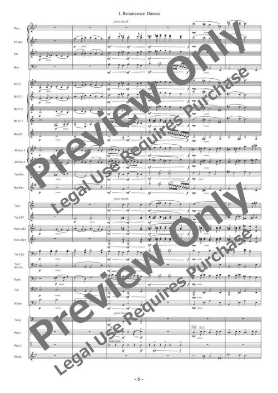 Tango Tango Concert Band scores gallery preview page 7
