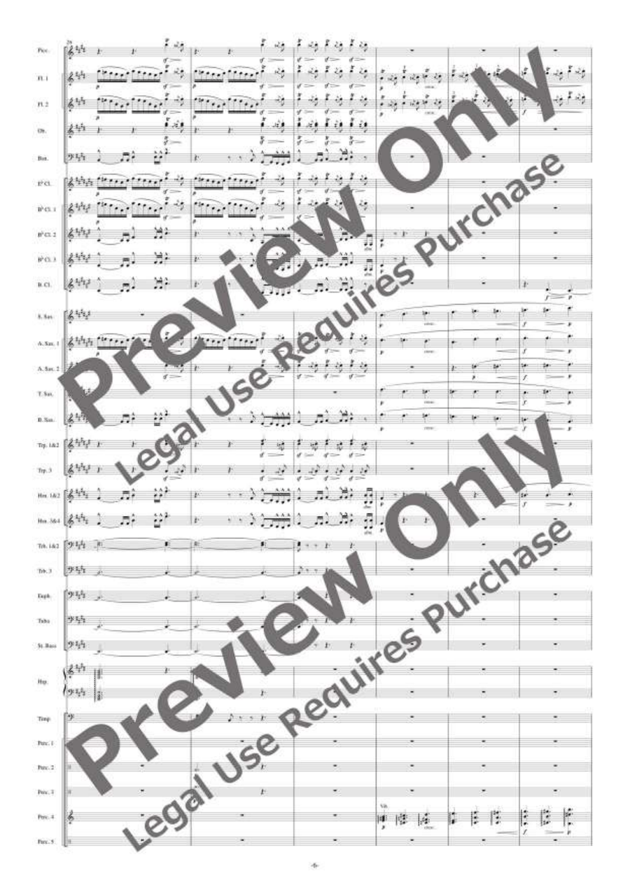 Thaïs Thaïs Concert Band scores gallery preview page 7