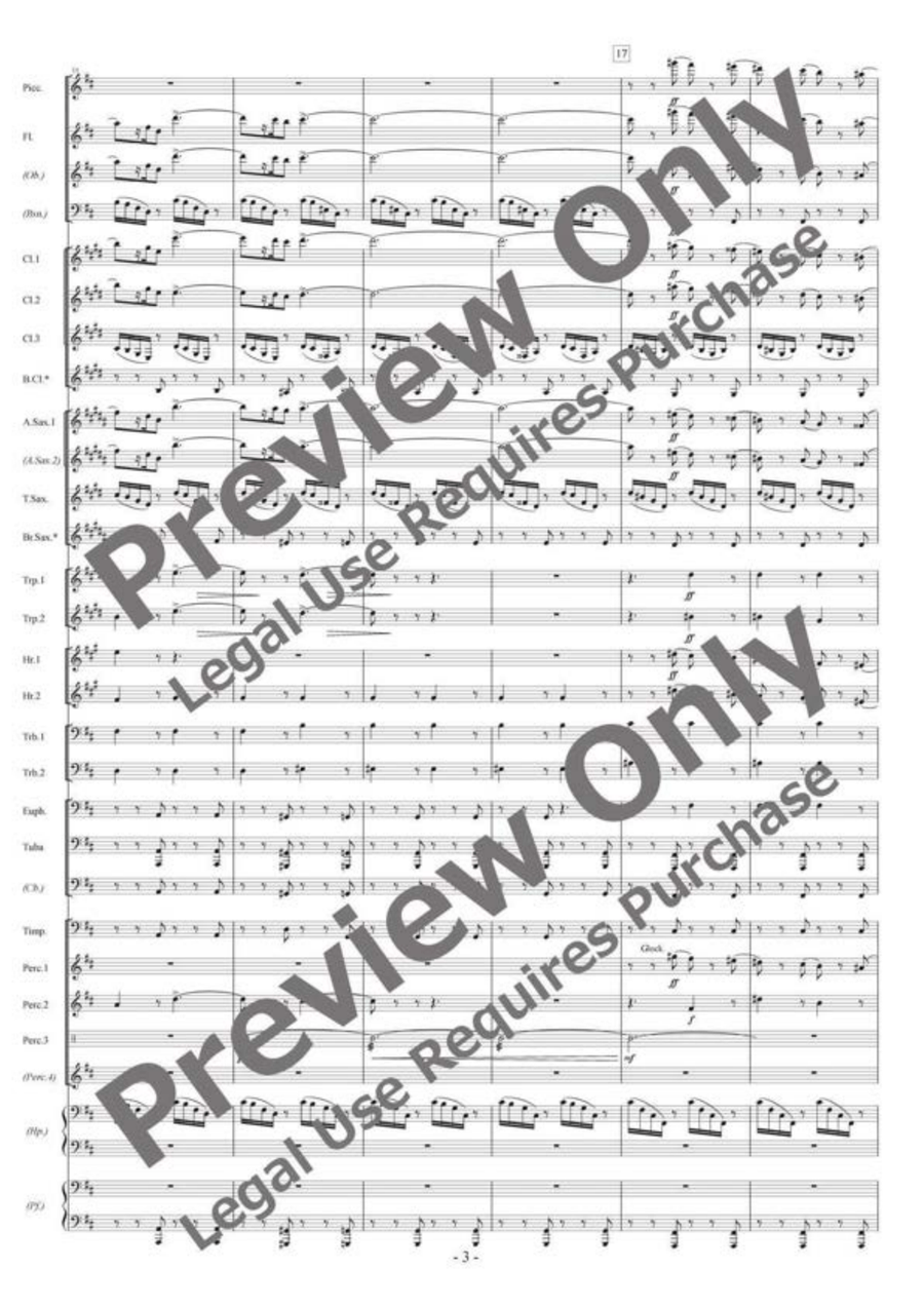 Année Passée Année Passée Concert Band scores gallery preview page 4