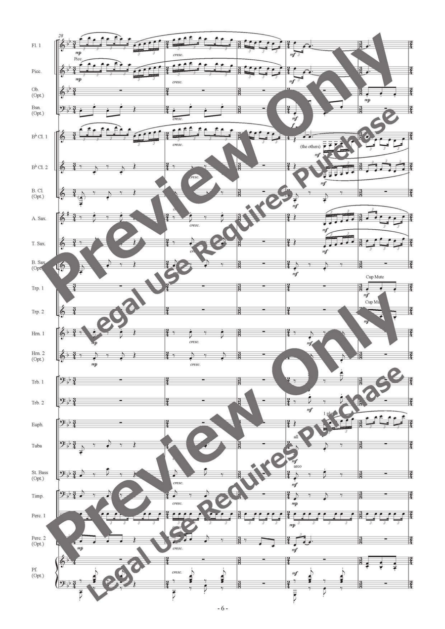 The Sacred Banquet Concert Band - Sheet Music page 7